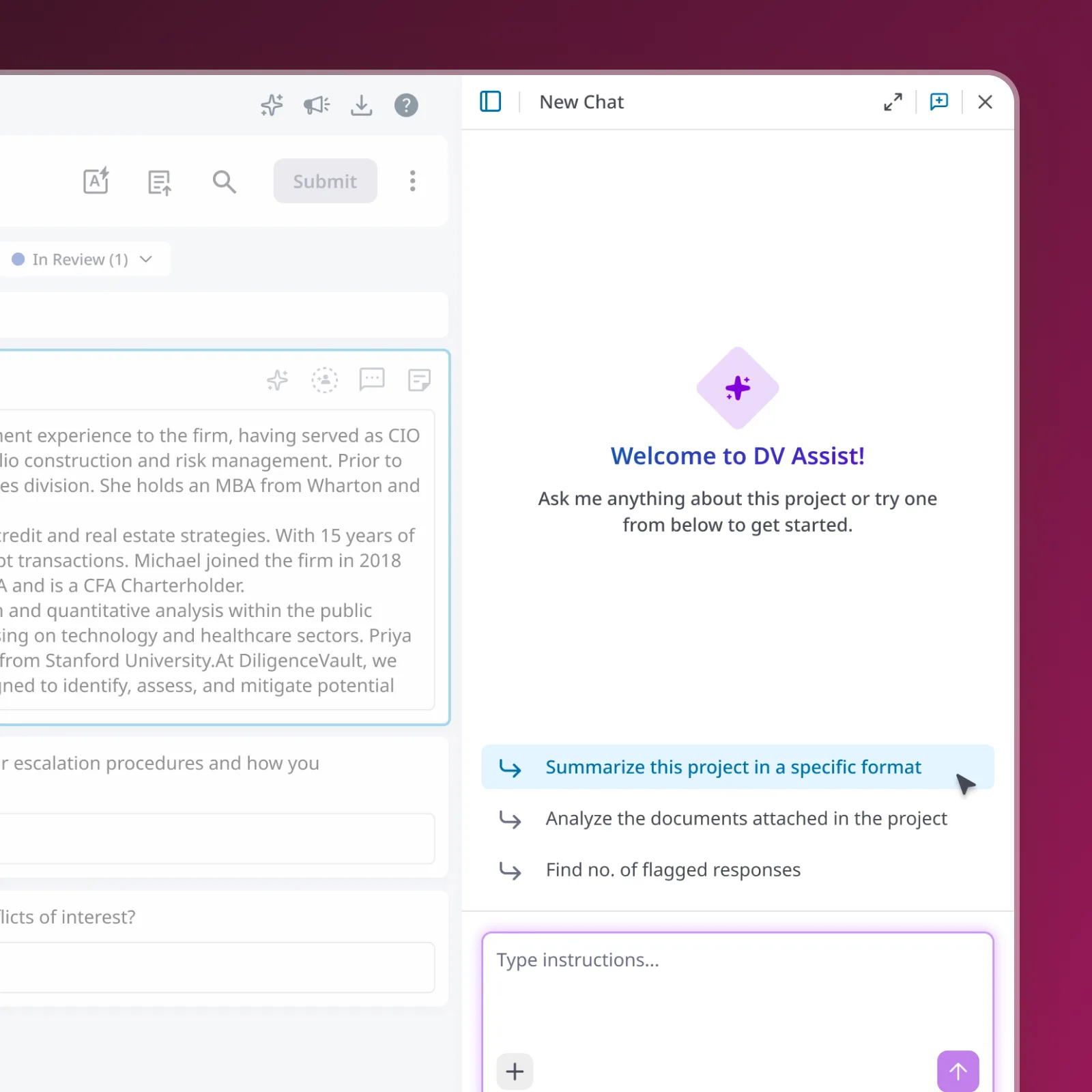 DV Assist: Orchestrating Enterprise AI